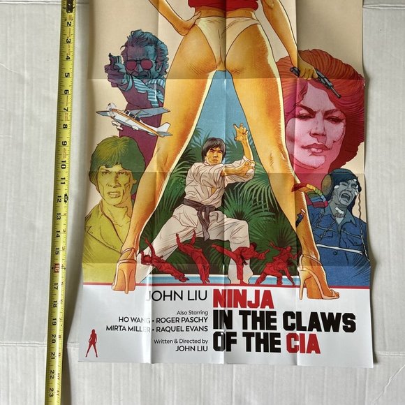 Vinegar Syndrome 4K Ninja In The Claws Of The CIA Bluray-slipcover-John Liu-xtra - Picture 8 of 9